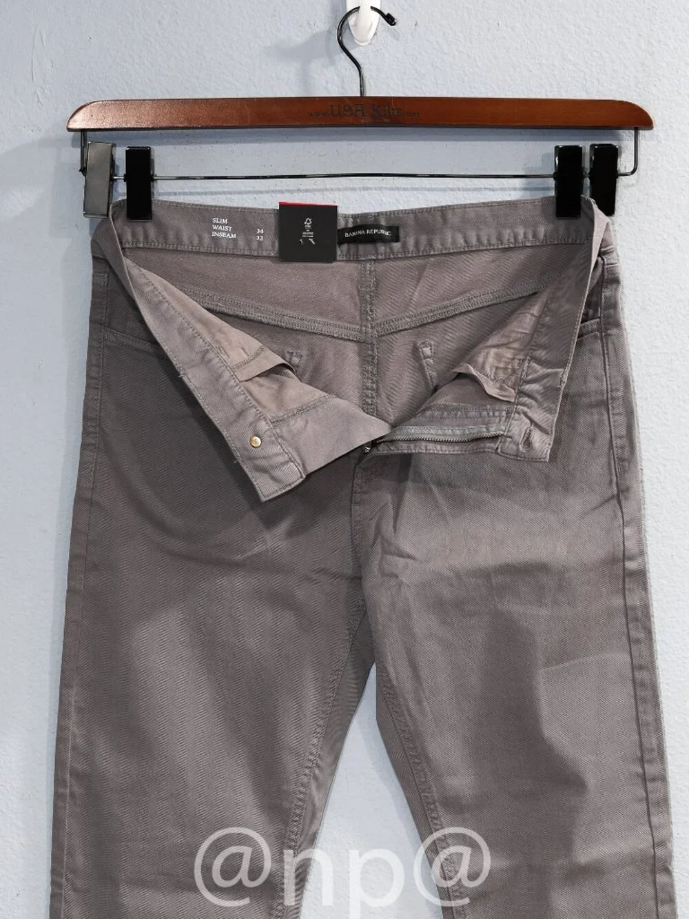 Banana Republic Men's 5-Pocket Twill Pants Stretch